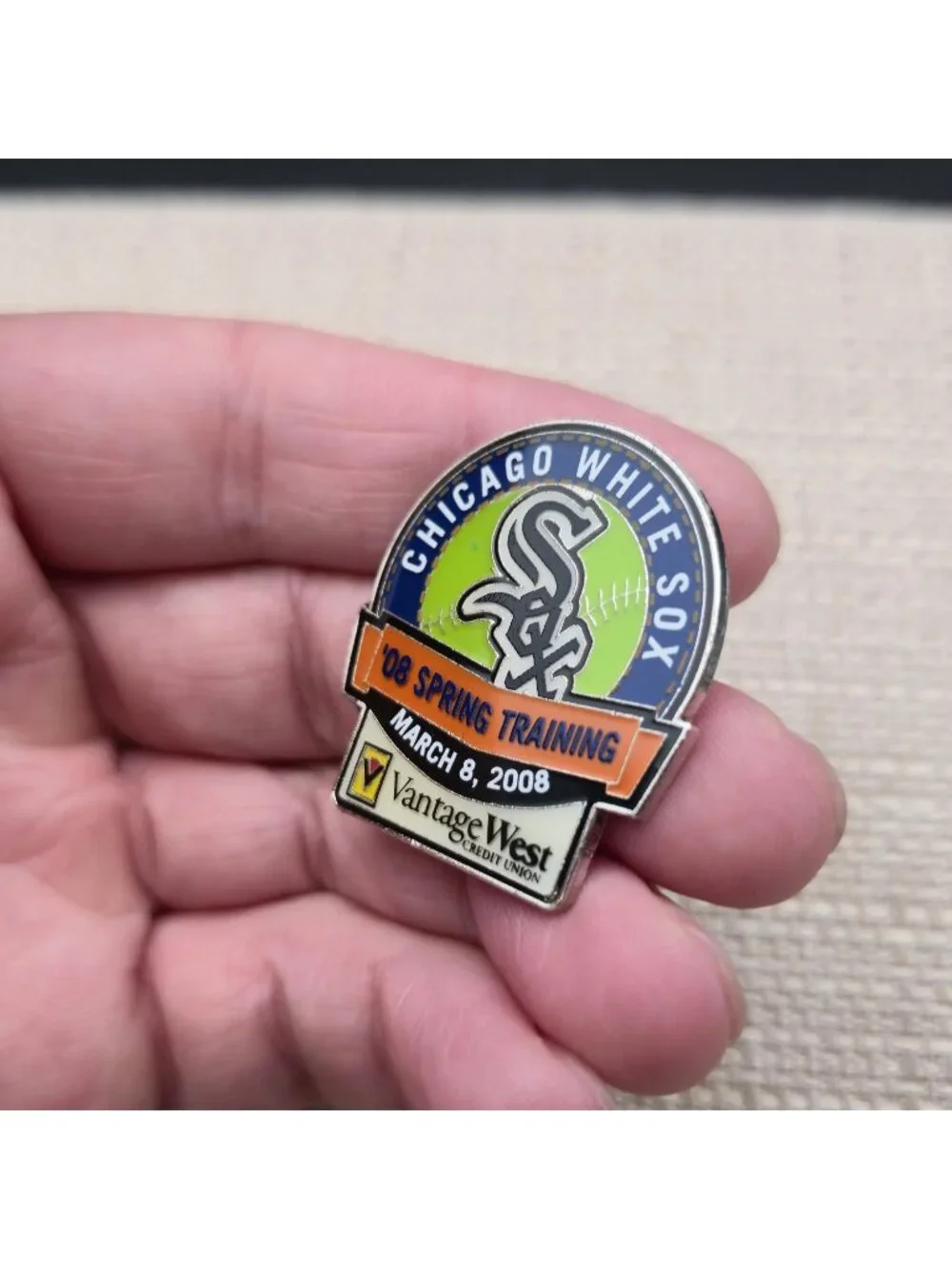 Chicago White Sox 2008 Spring Training Vantage West Lapel Pin A8066